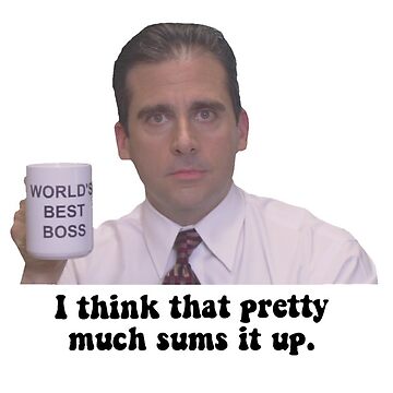 Michael Scott The Office world's best boss