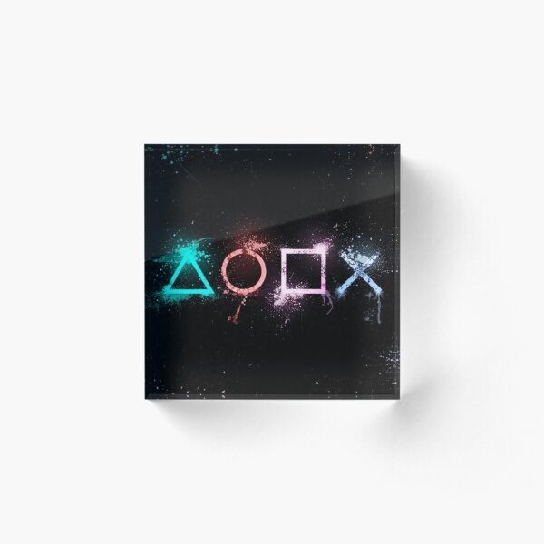playstation Acrylic Block