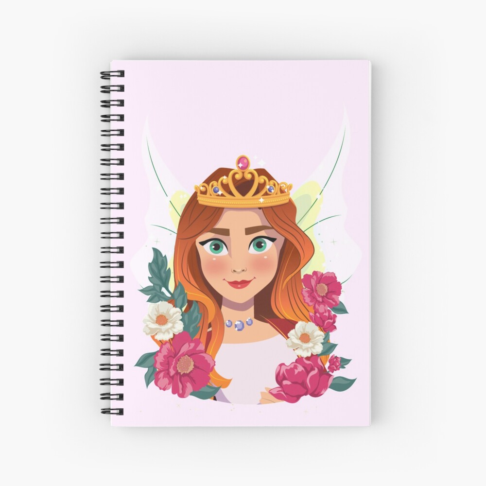 Queen Olivia The Fairy Queen™ Spiral Notebook