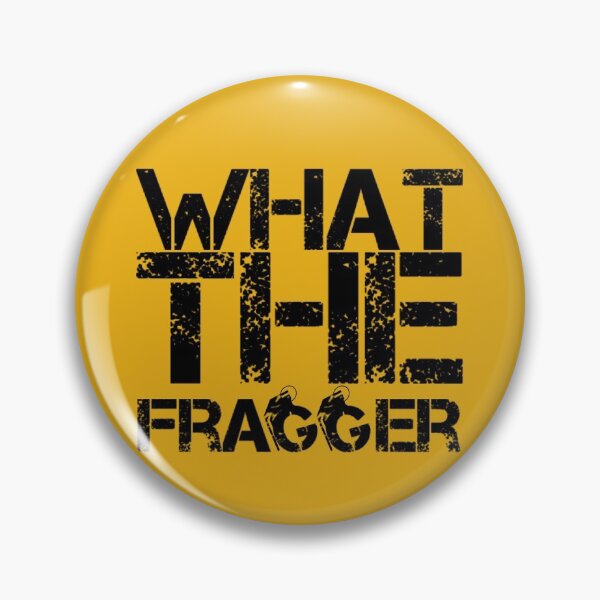 Item preview, What The Fragger PUBG designed and sold by Avva Creations.