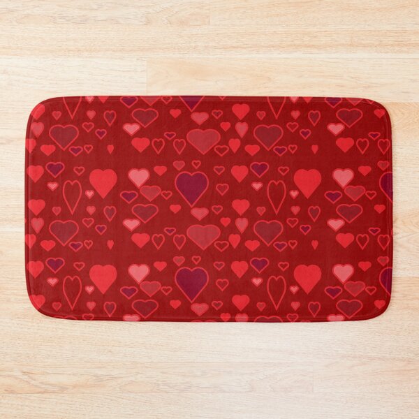 Item preview, red hearts red background  designed and sold by miaterinka.