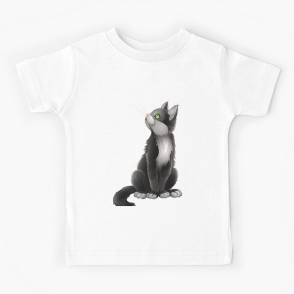 2-12 Years Witches Pet Cute Childrens Unisex Kids T-Shirt Black Cat 