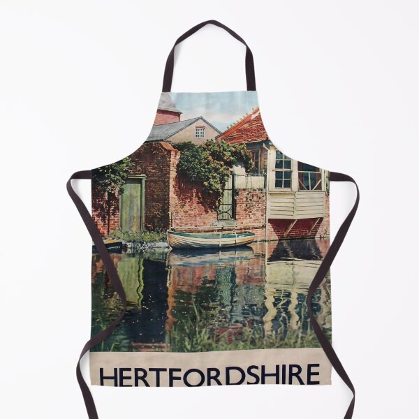 Item preview, Railway Poster Hertfordshire designed and sold by stickart-marek.