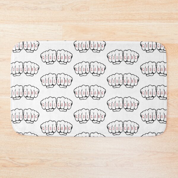 Item preview, Girl Gang feminist knuckle tattoo designed and sold by pbfhpunk.