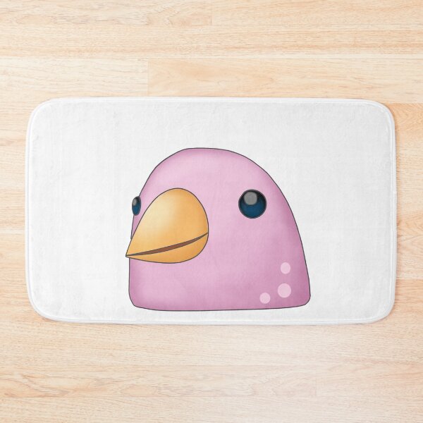 Item preview, Bird Emoji Whatsapp Pink designed and sold by BreadCrumbBird.