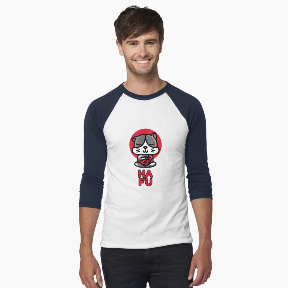 Item preview, Baseball ¾ Sleeve T-Shirt designed and sold by HAFU-Designs.