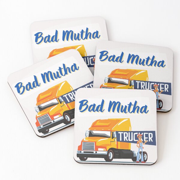 Item preview, Bad Mutha Trucker designed and sold by Mandy Kay.