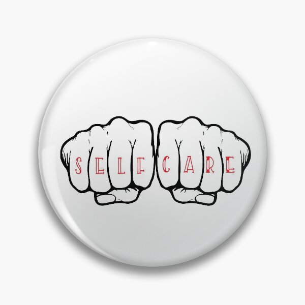 Item preview, Self Care feminist knuckle tattoo designed and sold by pbfhpunk.