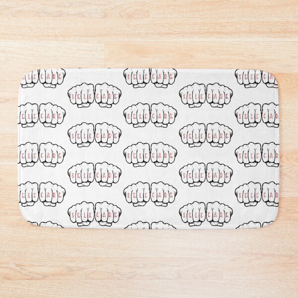Item preview, Self Care feminist knuckle tattoo designed and sold by pbfhpunk.