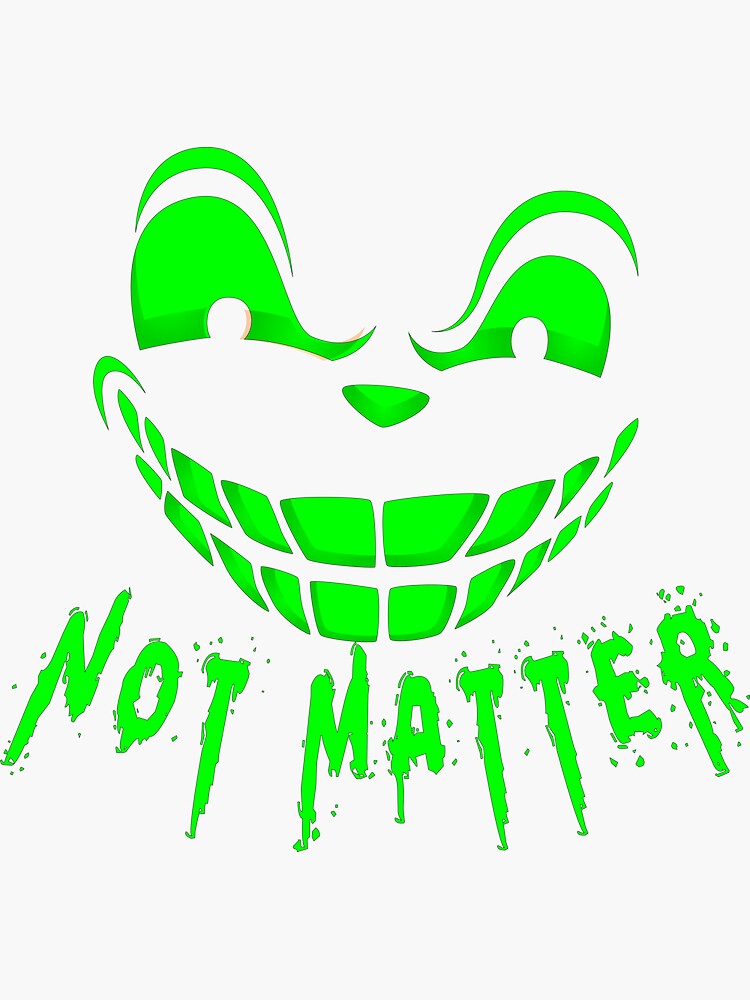 not-matter-sticker-for-sale-by-halamar-redbubble