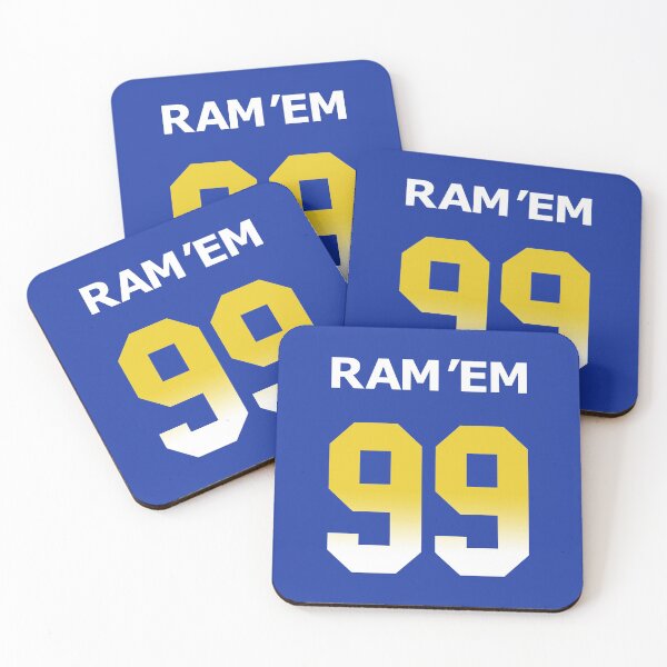 Item preview, Limited Edition Ram 'em 99 Jersey Style Shirt, Mug, Hoodie, Wall Tapestry & Masks! designed and sold by GoatGear.
