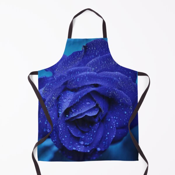 Item preview, Blue Rose with Dew Drops designed and sold by WisdomInspired.