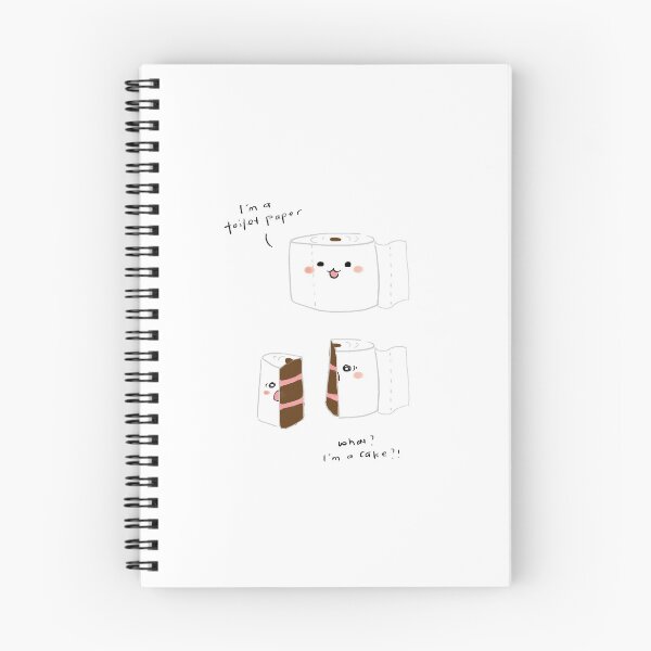 Item preview, Funny cake shirt and stickers: toilet paper cake designed and sold by violetcho.