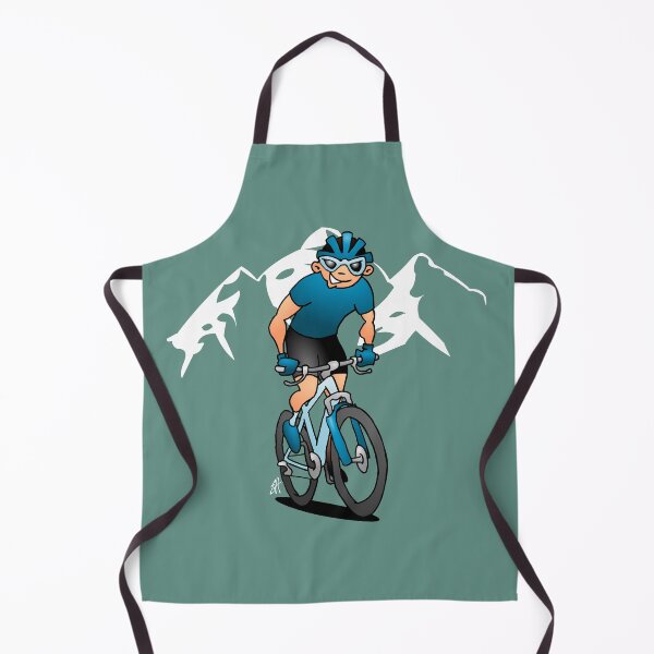 Item preview, MTB - Mountain biker in the mountains designed and sold by cardvibes.