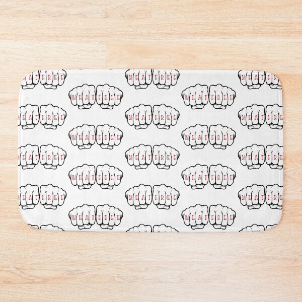 Item preview, Meat Free knuckle tattoo designed and sold by pbfhpunk.