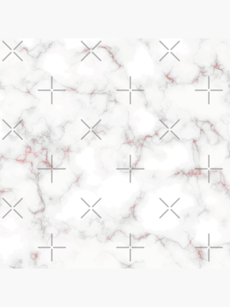 "White Marble " Sticker by Bestoos Redbubble