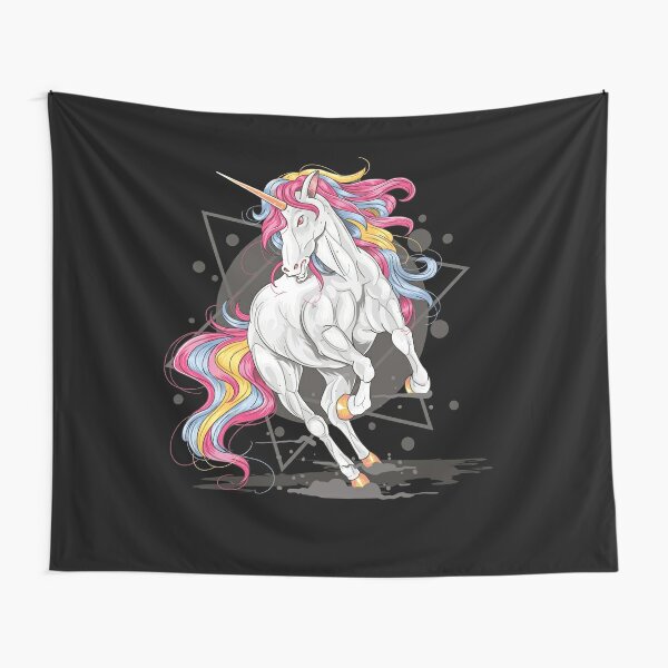 Evil Unicorn Tapestries Redbubble - roblox unicorn zombie apocalypse