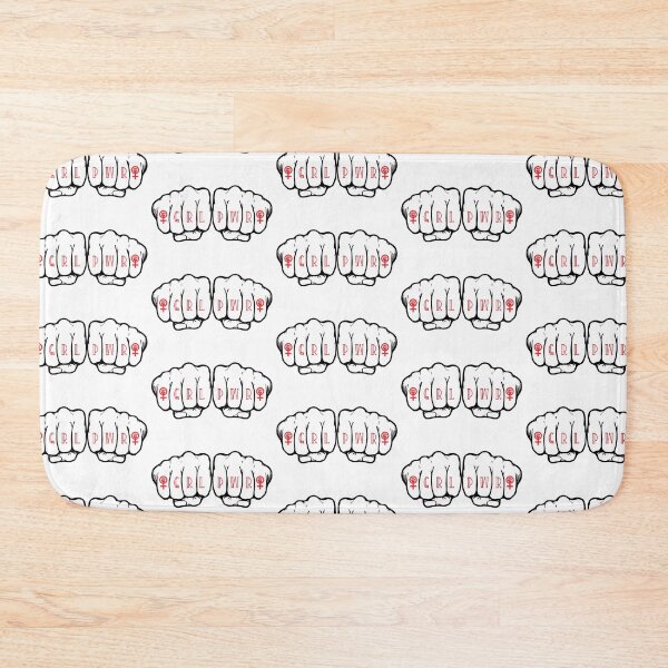 Item preview, Girl Power grl pwr knuckle tattoo designed and sold by pbfhpunk.