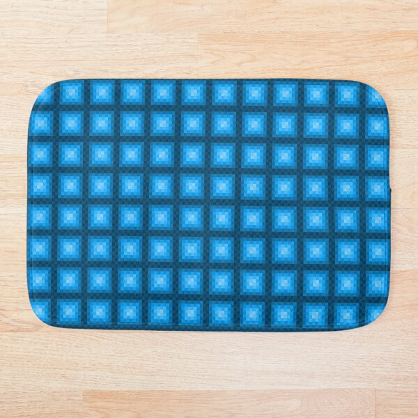 Artikelvorschau, Hellblaues quadratisches Muster entworfen und verkauft von Textures4all.
