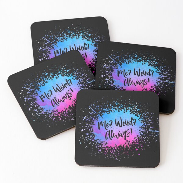 Item preview, Me Weird? Always! Am I strange? Hand Lettering designed and sold by getgr4phicz.