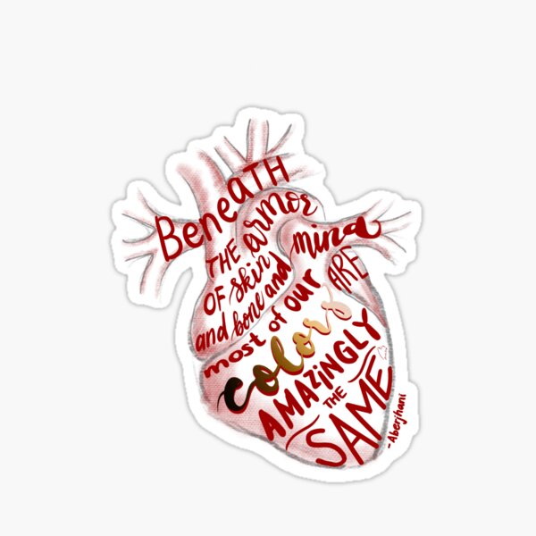Equality quote by Aberjhani Sticker