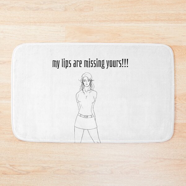 Item preview, My lips are missing yours (funny Pickup lines) designed and sold by Slangt-shirt.