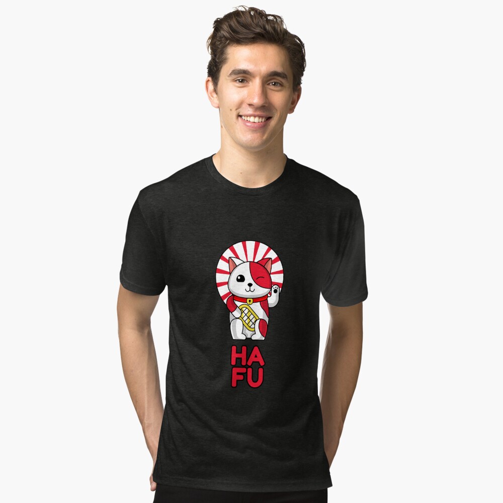 Item preview, Tri-blend T-Shirt designed and sold by HAFU-Designs.
