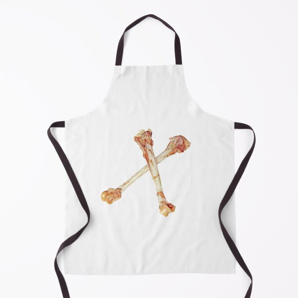 Item preview, Two crossed picked chicken bones on white. designed and sold by IaroslavB.