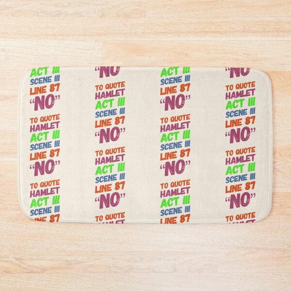 Item preview, Shakespeare To Quote Hamlet No designed and sold by aussieforgood.