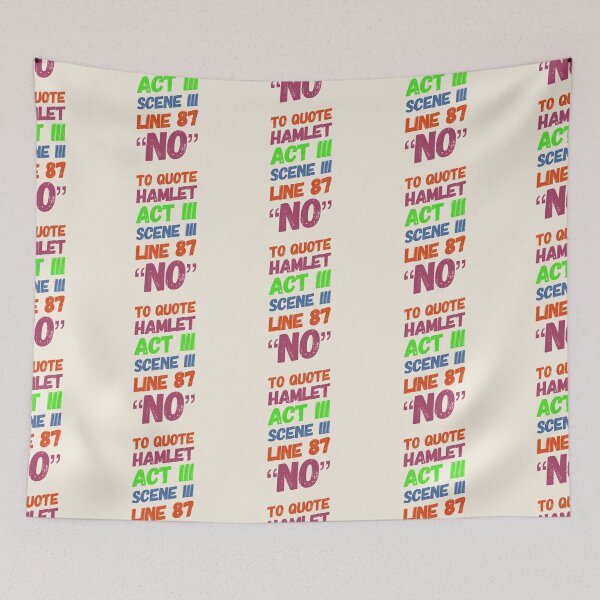 Item preview, Shakespeare para citar Hamlet No designed and sold by aussieforgood.
