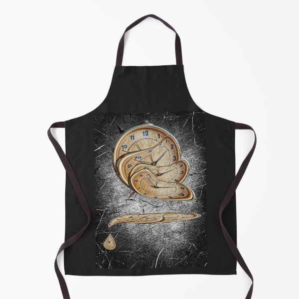 Item preview, Surreal Alarm clock transforming and thawing on grunge background. designed and sold by IaroslavB.