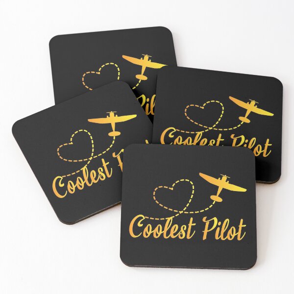 Item preview, coolest pilot Airplane Heart Plane Lover aviation Gift, funny pilot gift gift about airplane, gift for pilot designed and sold by khalidelk.