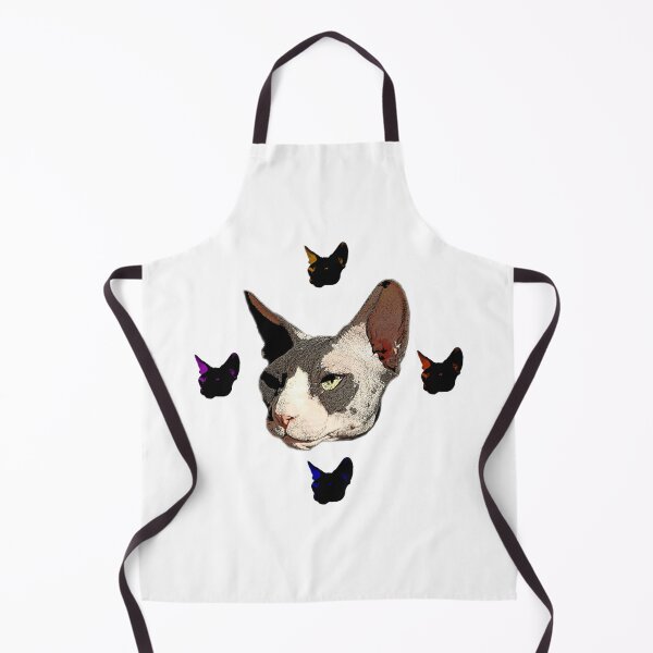 Item preview, Cowboy, Hairless Cat, with colored heads designed and sold by nekodokai1.