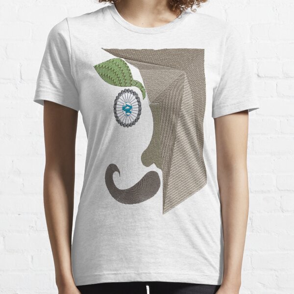 Stache Man behind the wall Essential T-Shirt