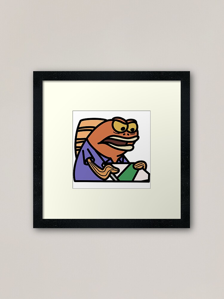 "Spongebob Squarepants Diet Dr.Kelp " Framed Art Print by tgannon