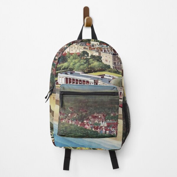 Item preview, Railway Poster Weston super Mare designed and sold by stickart-marek.