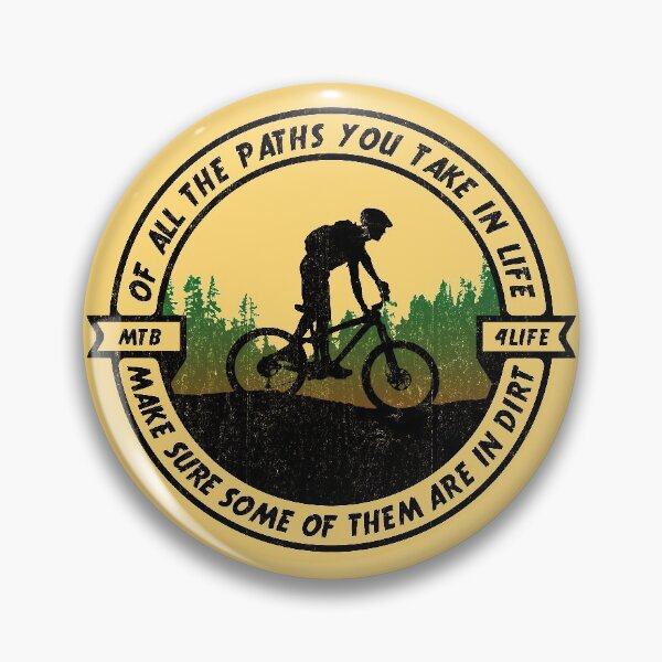 Item preview, Mountain Bike Logo Bike Cycling Play in Dirt designed and sold by getgr4phicz.