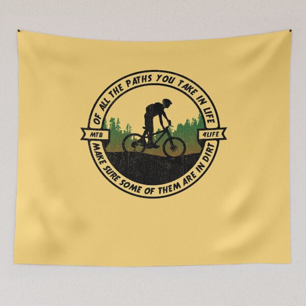 Item preview, Mountain Bike Logo Bike Cycling Play in Dirt designed and sold by getgr4phicz.
