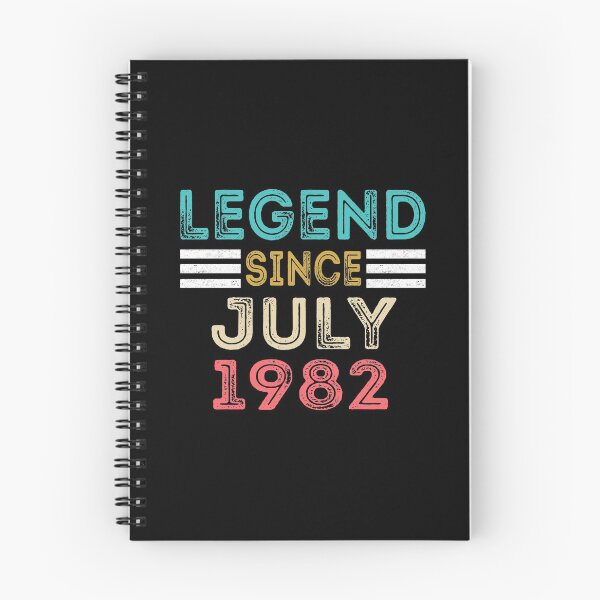 Item preview, Retro Vintage 38th  Birthday Legend Since July 1982 designed and sold by meedTee.