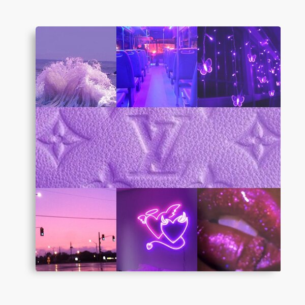 Purple Aesthetic  Poster for Sale by LunaandCo