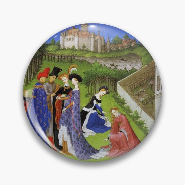 Item preview, APRIL Très Riches Heures du Duc de Berry ,Book Of Hours designed and sold by BulganLumini.