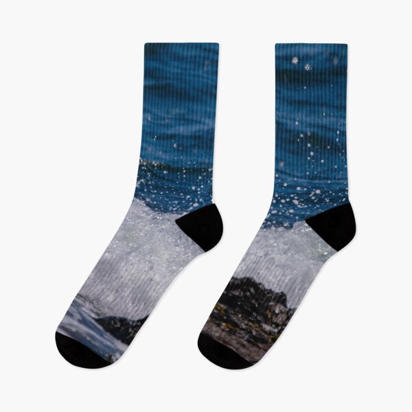 Item preview, Little Crashing Wave At Ocean Beach designed and sold by ManiacMoose.