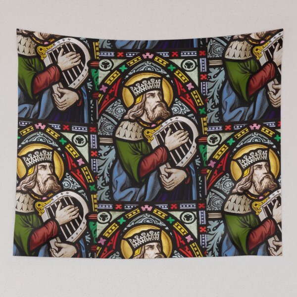 Item preview, Kind David with Hand Harp designed and sold by Sybille-Yates.