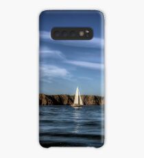 Sailing past Alderney Case/Skin for Samsung Galaxy