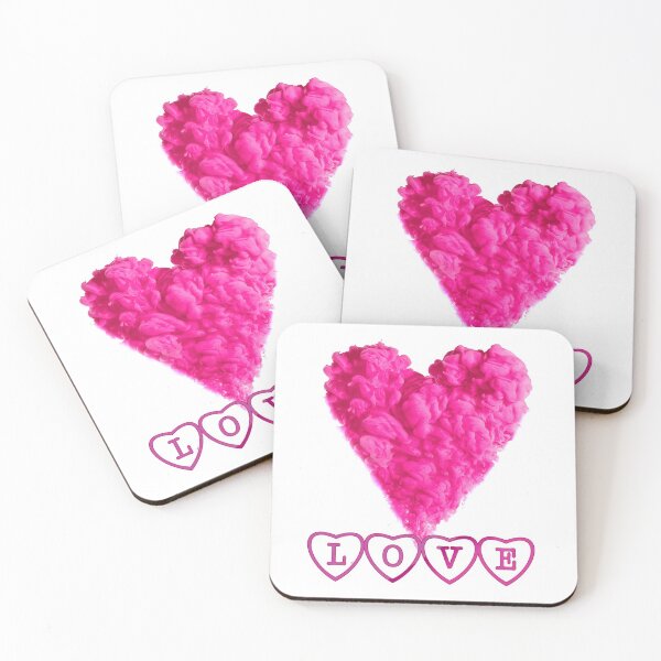 Item preview, Smoky pink heart with love designed and sold by murad2020.