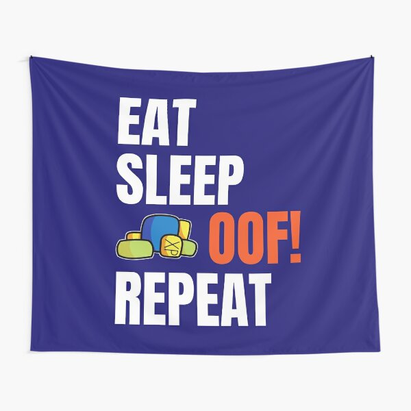 Oof Tapestry By Paleoni Redbubble - roblox oof sound on repeat