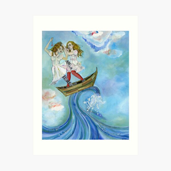 But That My Nails Might Reach Unto Thine Eyes Art Print