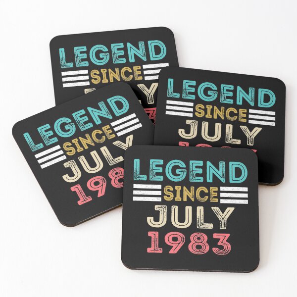 Item preview, Retro Vintage 37th Birthday Legend Since July 1983 designed and sold by meedTee.