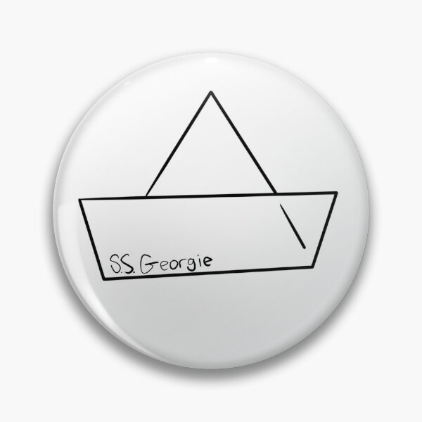 Item preview, SS Georgie Paper Boat Outline designed and sold by zumck.