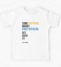 some captains marry first officers Kids Tee